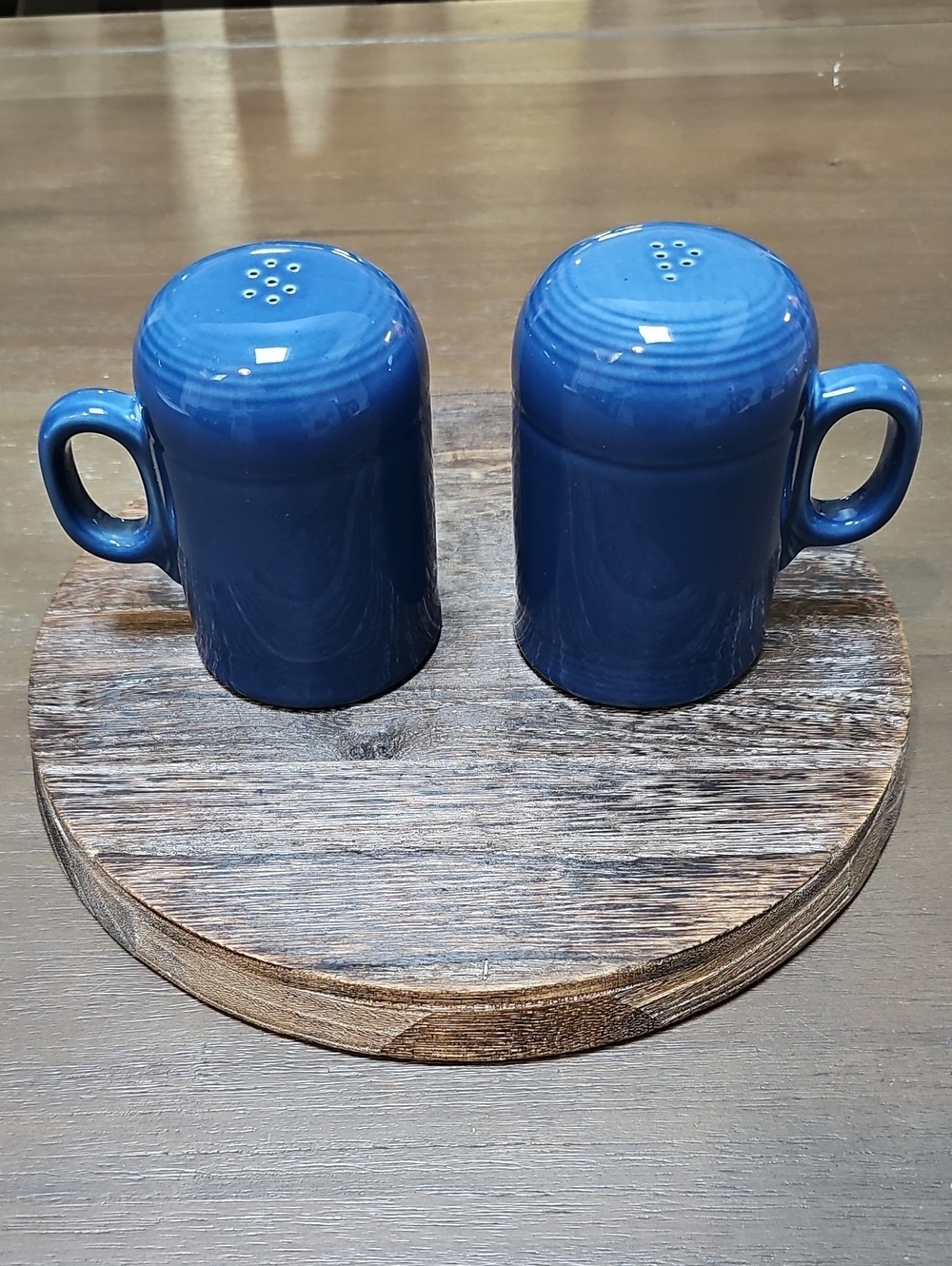 Fiesta Ware  Lapis Blue Salt and Pepper Shakers